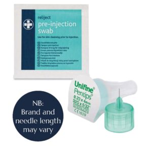 Pre Injection Swabs & Needles