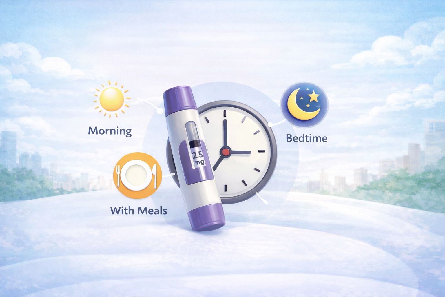 Best time to take Mounjaro