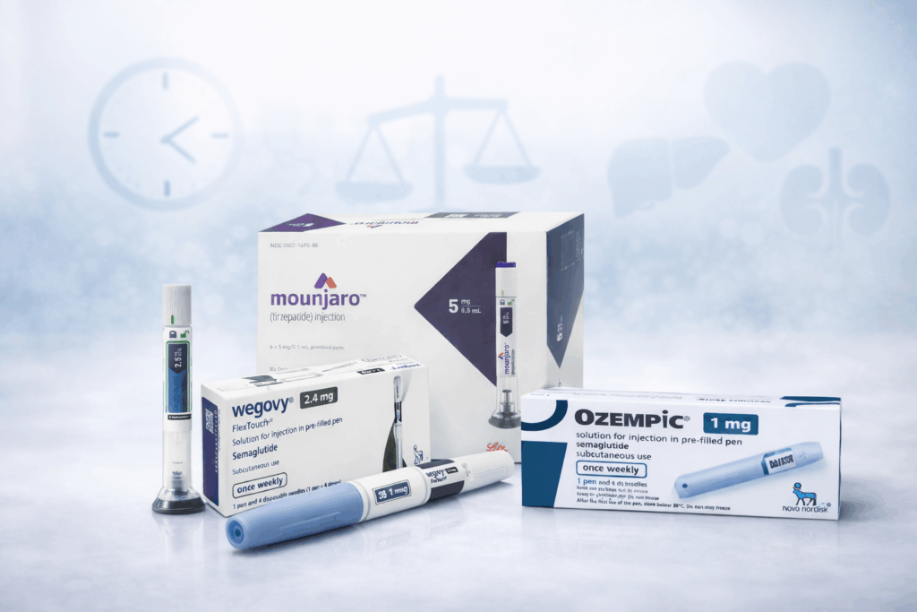 Semaglutide and Tirzepatide